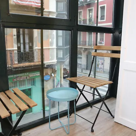 Lägenhet Magnifico Piso Frente Al Casco Viejo De Bilbao